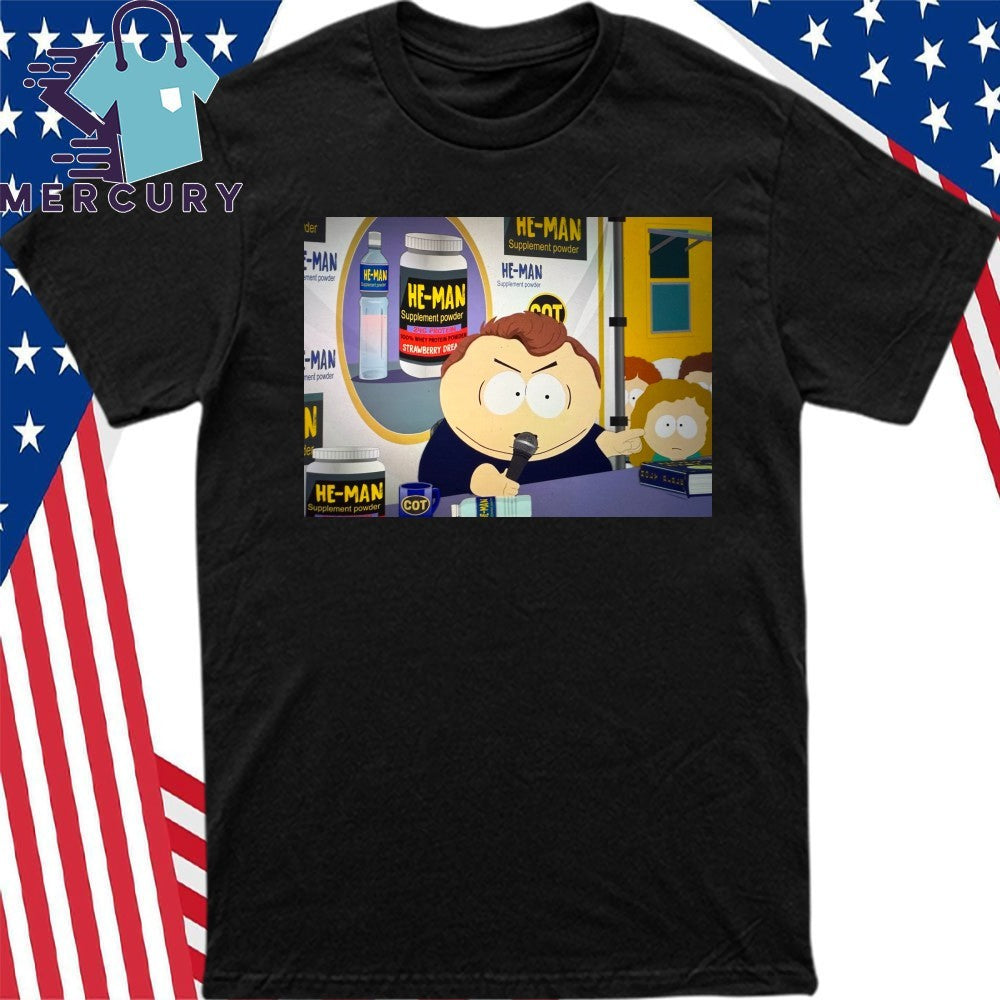 Charlie Kirk Eric Cartman South Park Parody Shirt