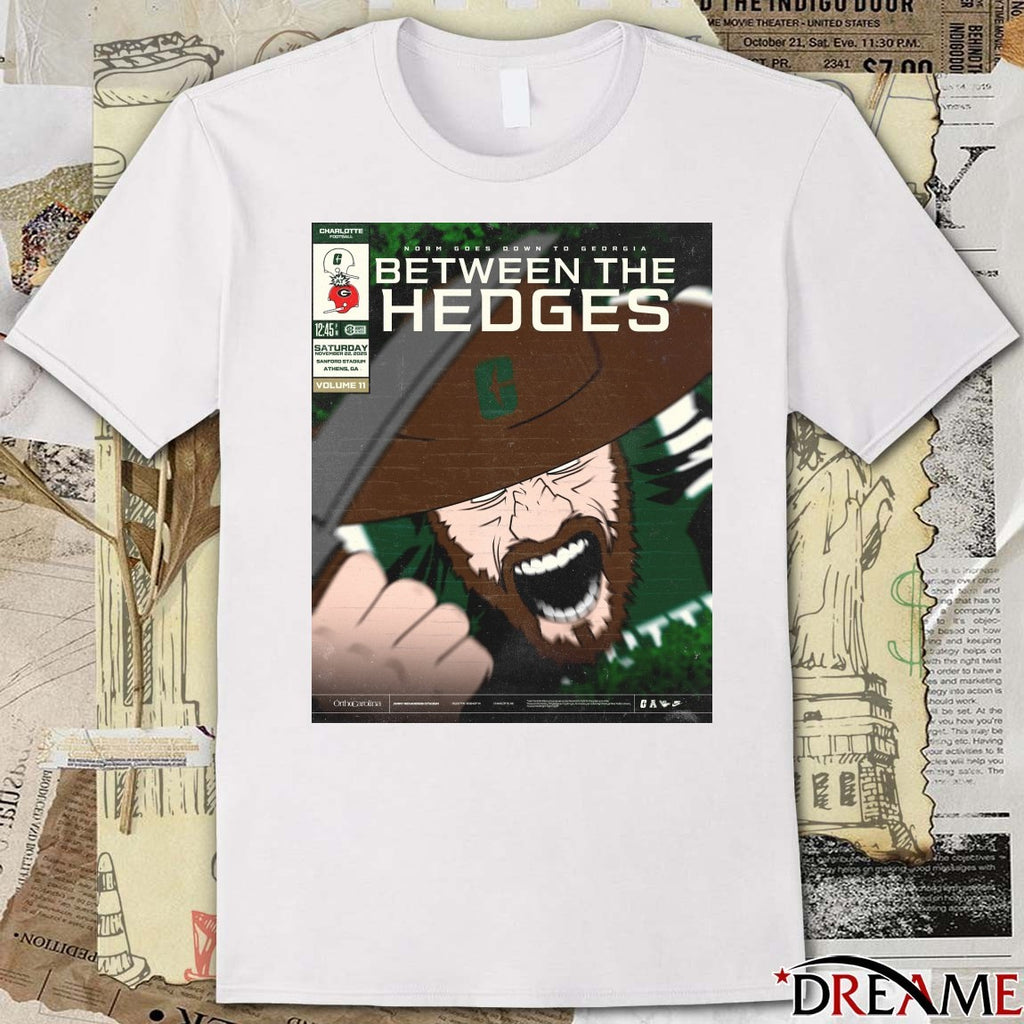 Charlotte 49ers Vs Georgia Bulldogs November 22, 2025 Sanford Stadium in Athens, Georgia Poster t-shirt