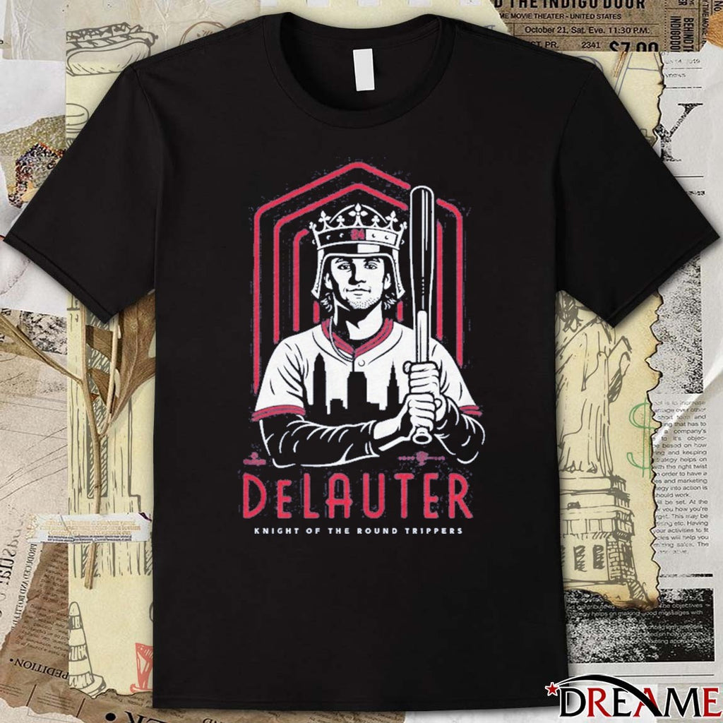 Chase DeLauter Knight Of The Round Trippers Cleveland Guardians t-shirt