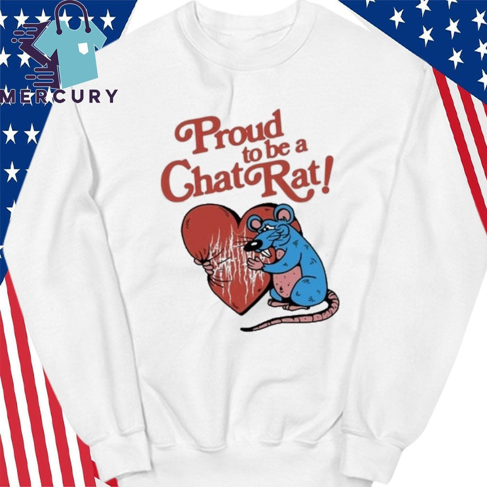 Chat Pile Chat Rat Raglan Shirt