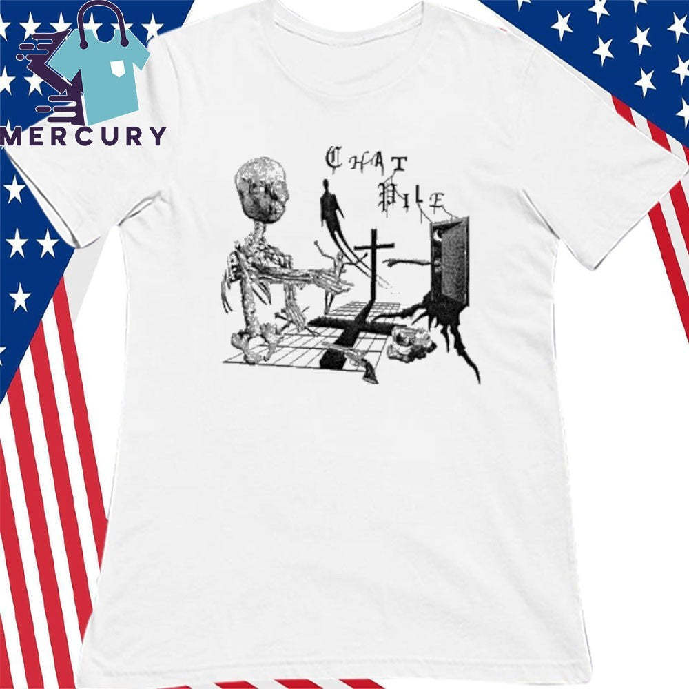 Chat Pile Ivory Crosses Shirt