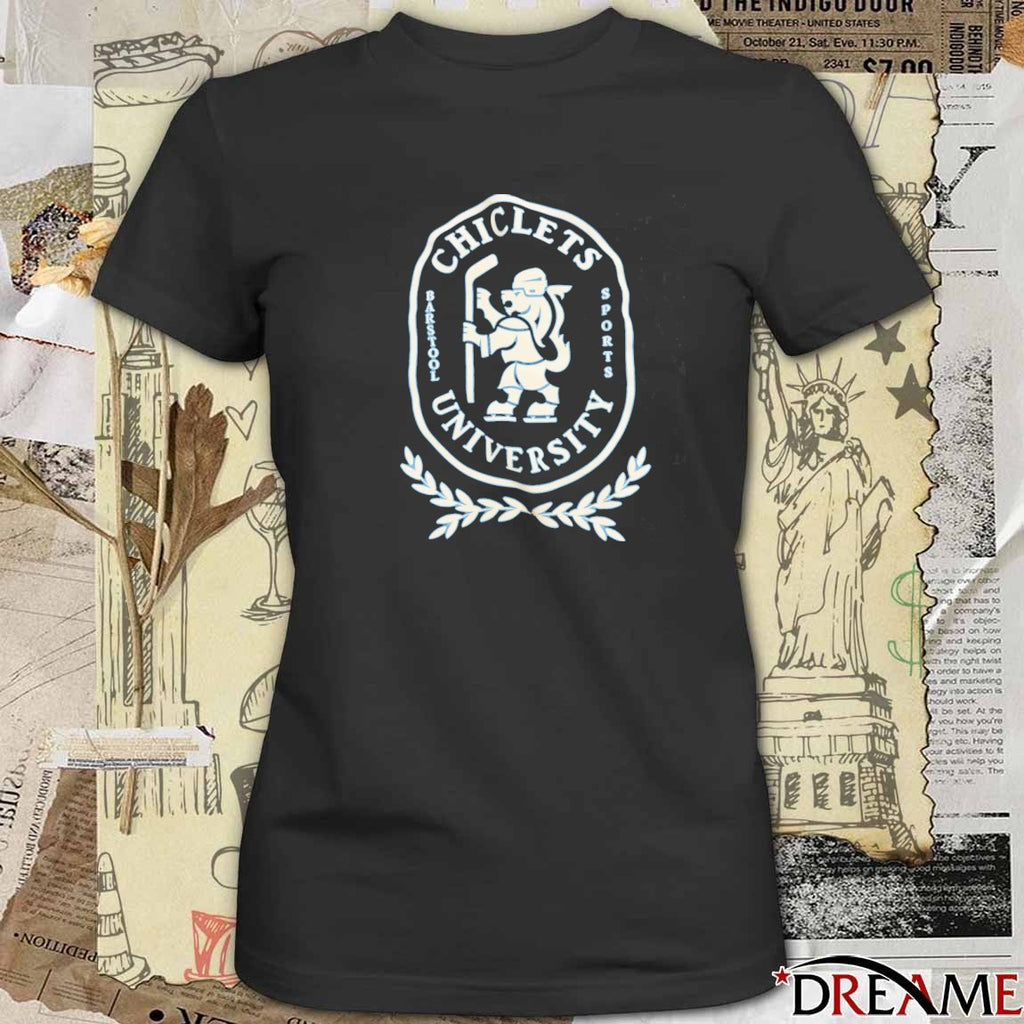 Chiclets University UNRL Ultra Barstool Sports 2025 t-shirt
