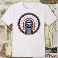 Chief Illiniwek Illinois Urbana-Champaign Logo t-shirt