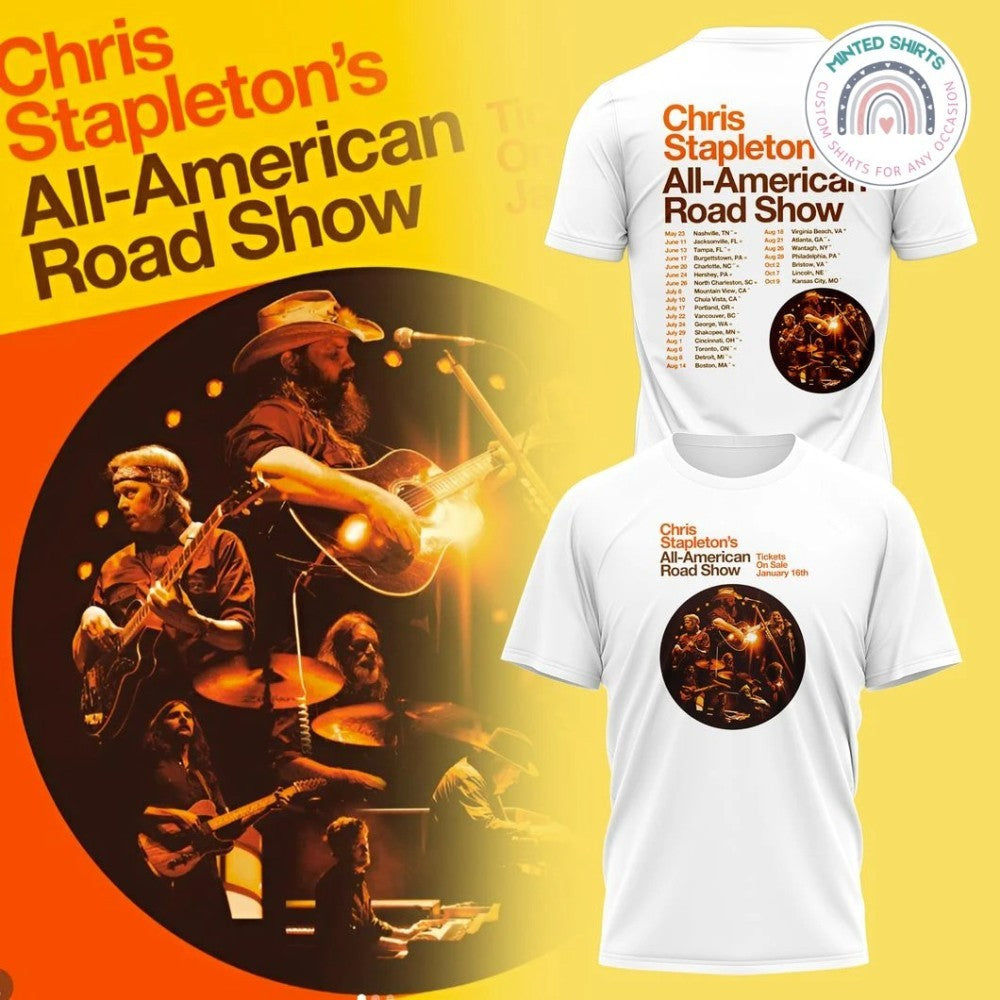 Chris Stapleton All-American Road Show 2026 Shirt
