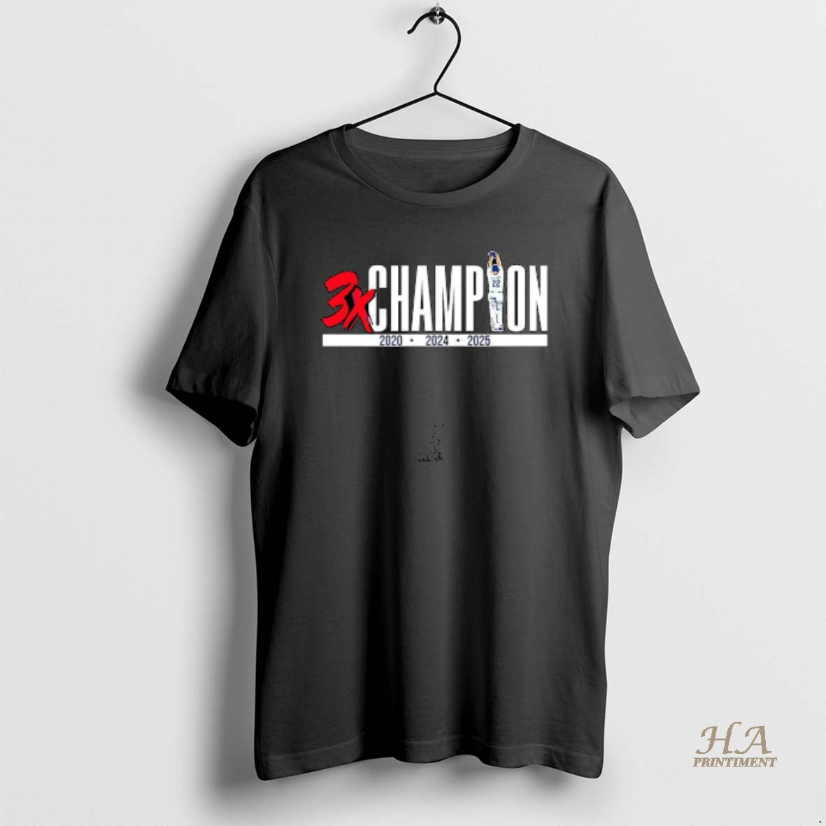 Official Clayton Kershaw Los Angeles Baseball Three Time Champion