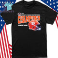 Clemson Tigers Football 2025 Bad Boy Mowers Pinstripe Bowl Champions Helmet Shirt