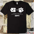 Clemson Tigers Vs North Carolina Tar Heels October 4th, 2025 Kenan Stadium Chapel Hill NC t-shirt