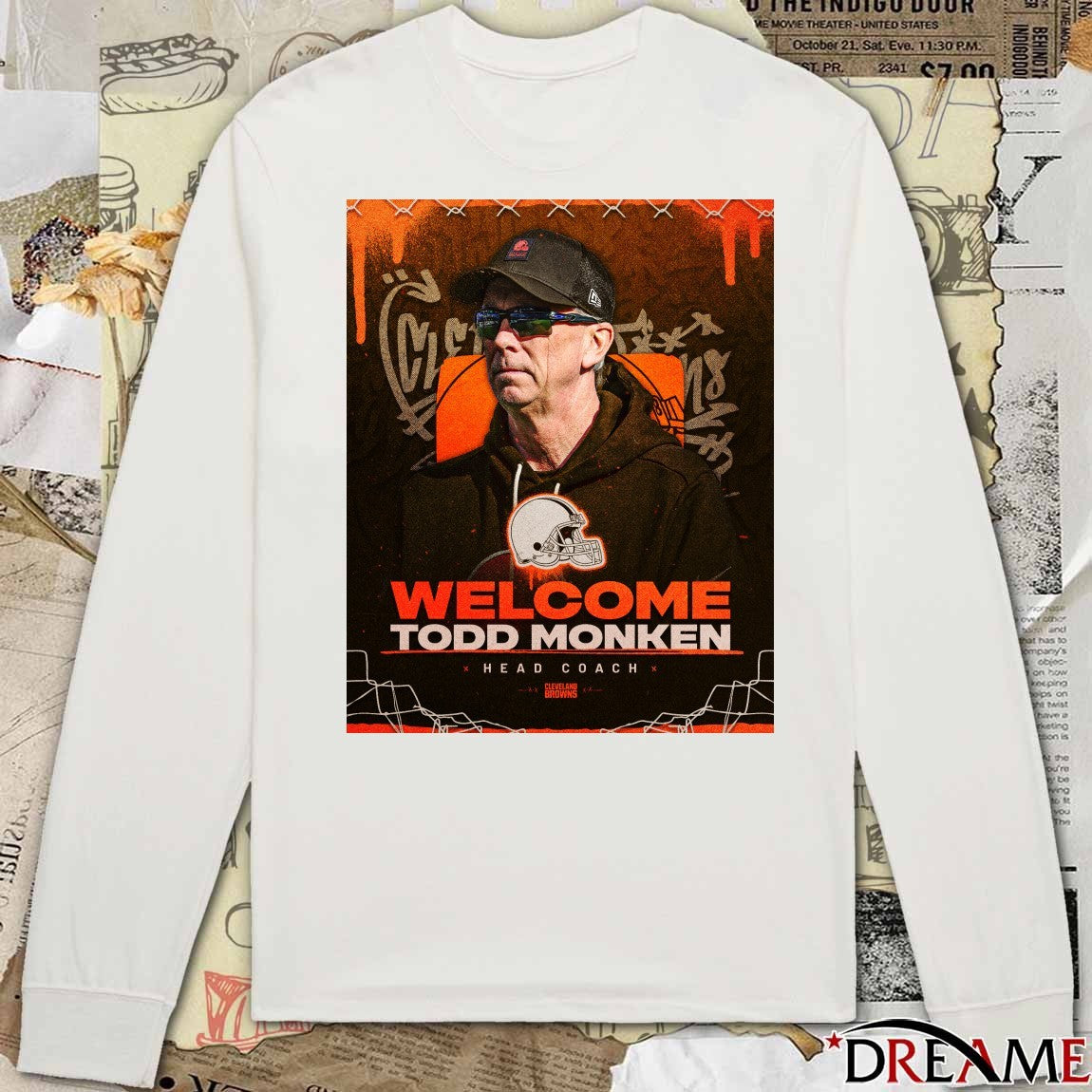 Cleveland Browns Welcome Back To Cleveland Coach Todd Monken Head Coach Poster t-shirt