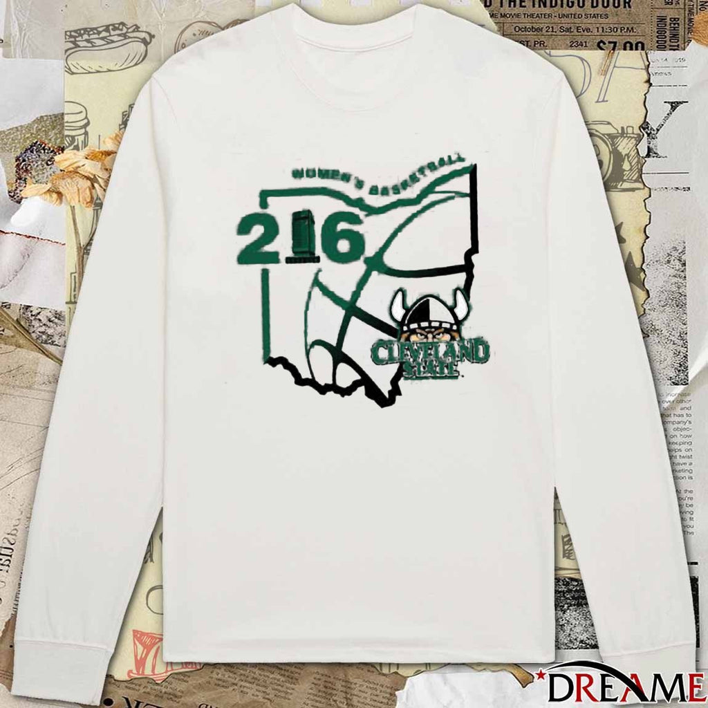 Cleveland State Vikings Women’s Basketball 216 t-shirt