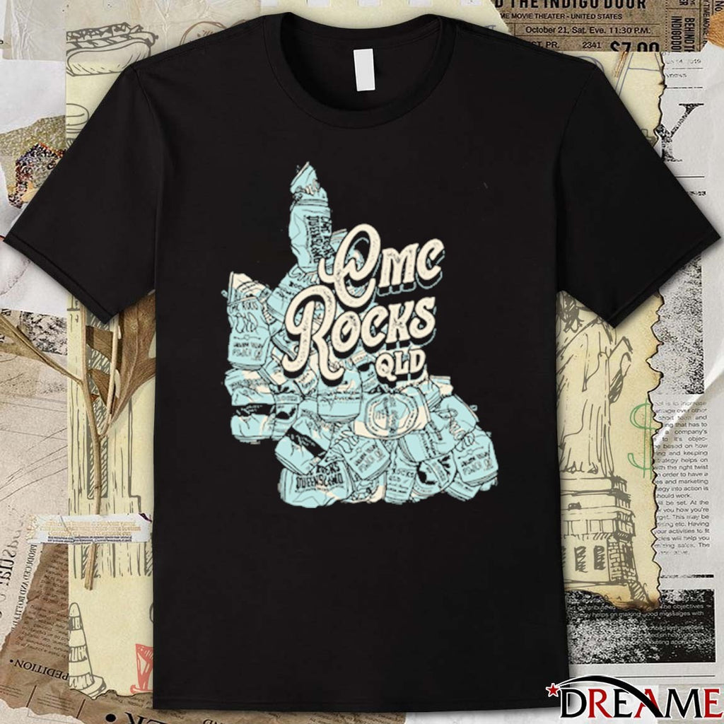 Cmc Rocks QLD Beer Can 2026 t-shirt