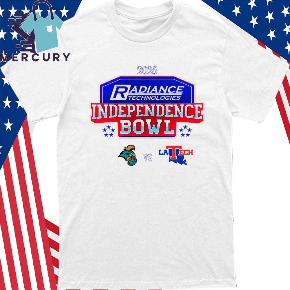 Coastal Carolina vs. Louisiana Tech 2025 Independence Bowl Shirt