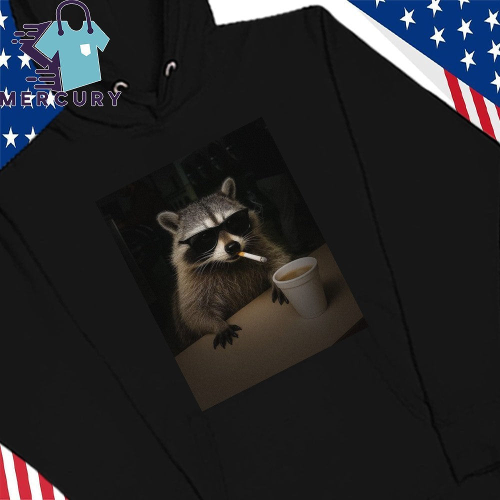Coffee Raccoon Shirt