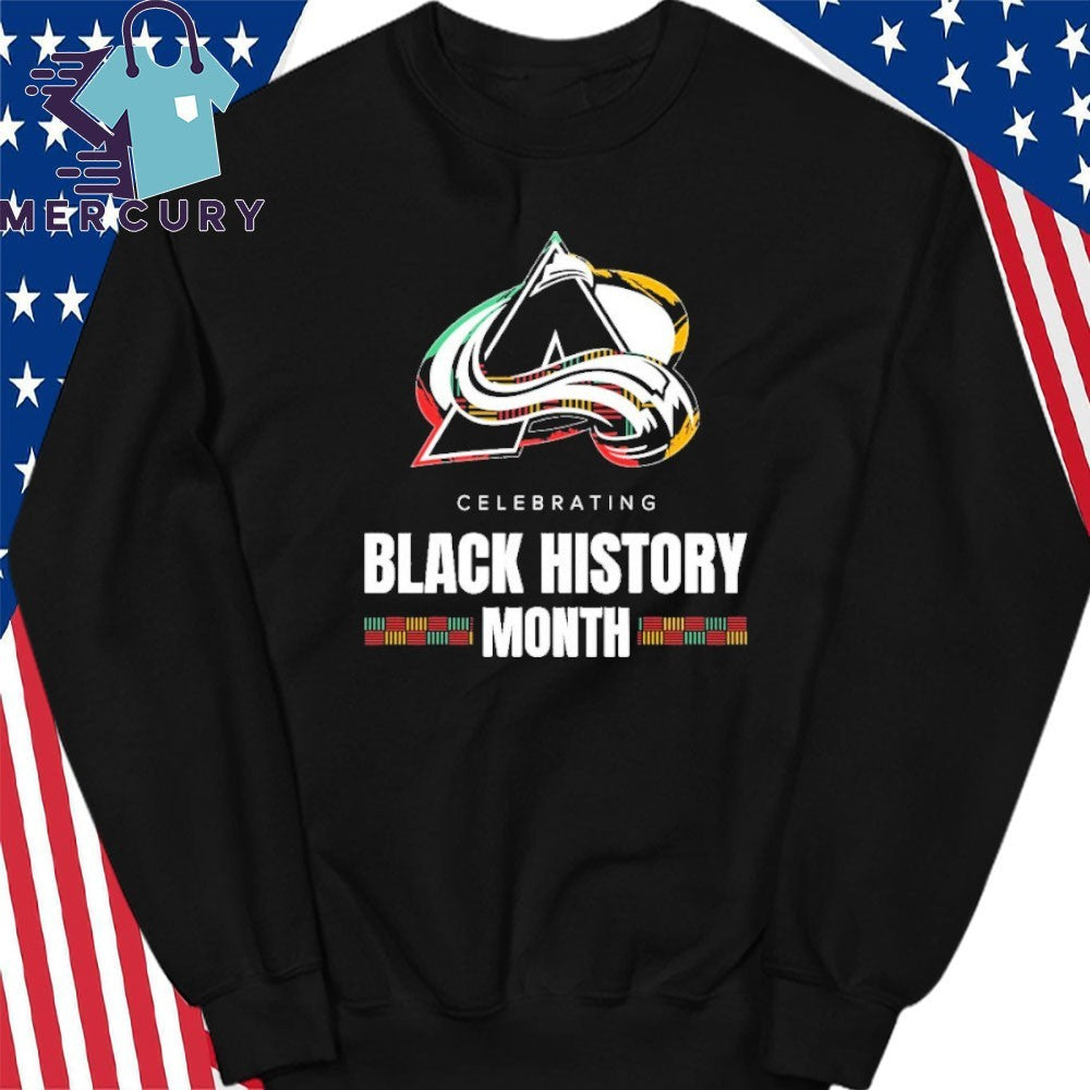 Colorado Avalanche Celebrating Black History Month Shirt