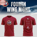 Colorado Avalanche x Fourth Wing Night 2025 Shirt