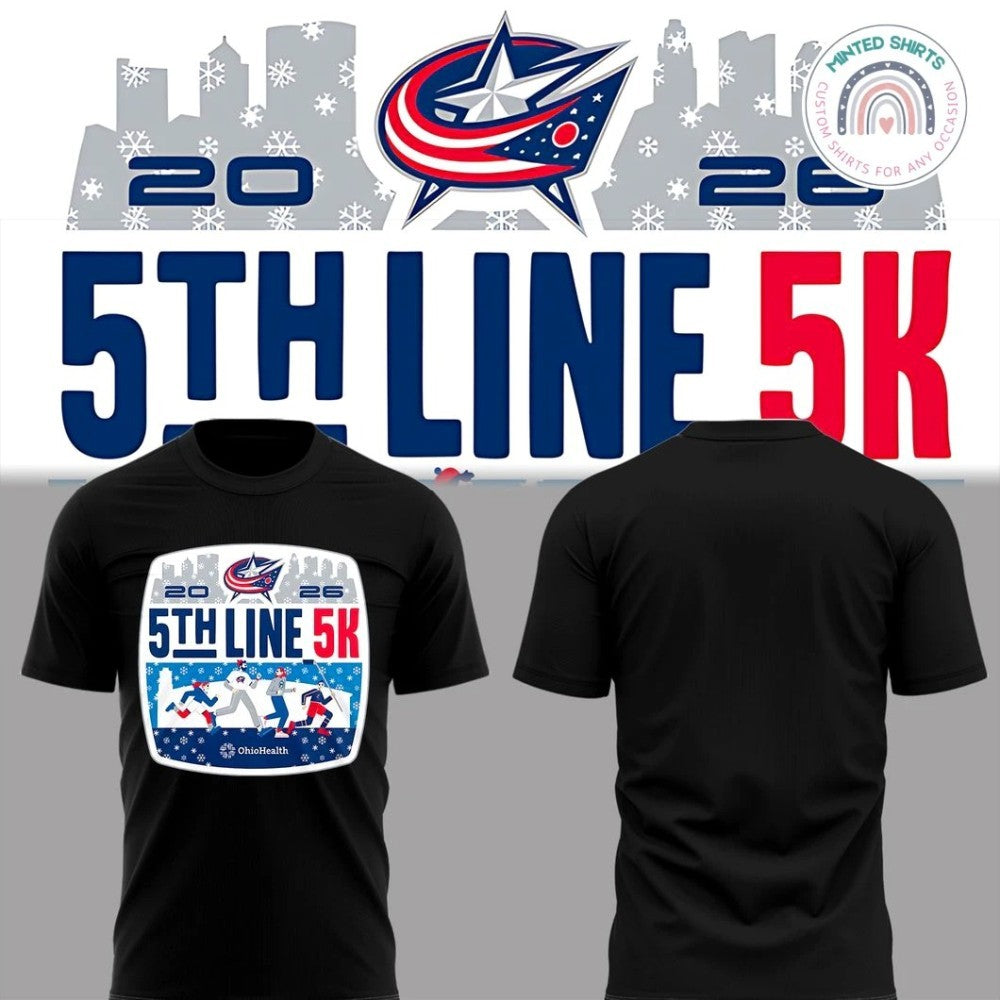 Columbus Blue Jackets Our 5K 2026 Special Shirt