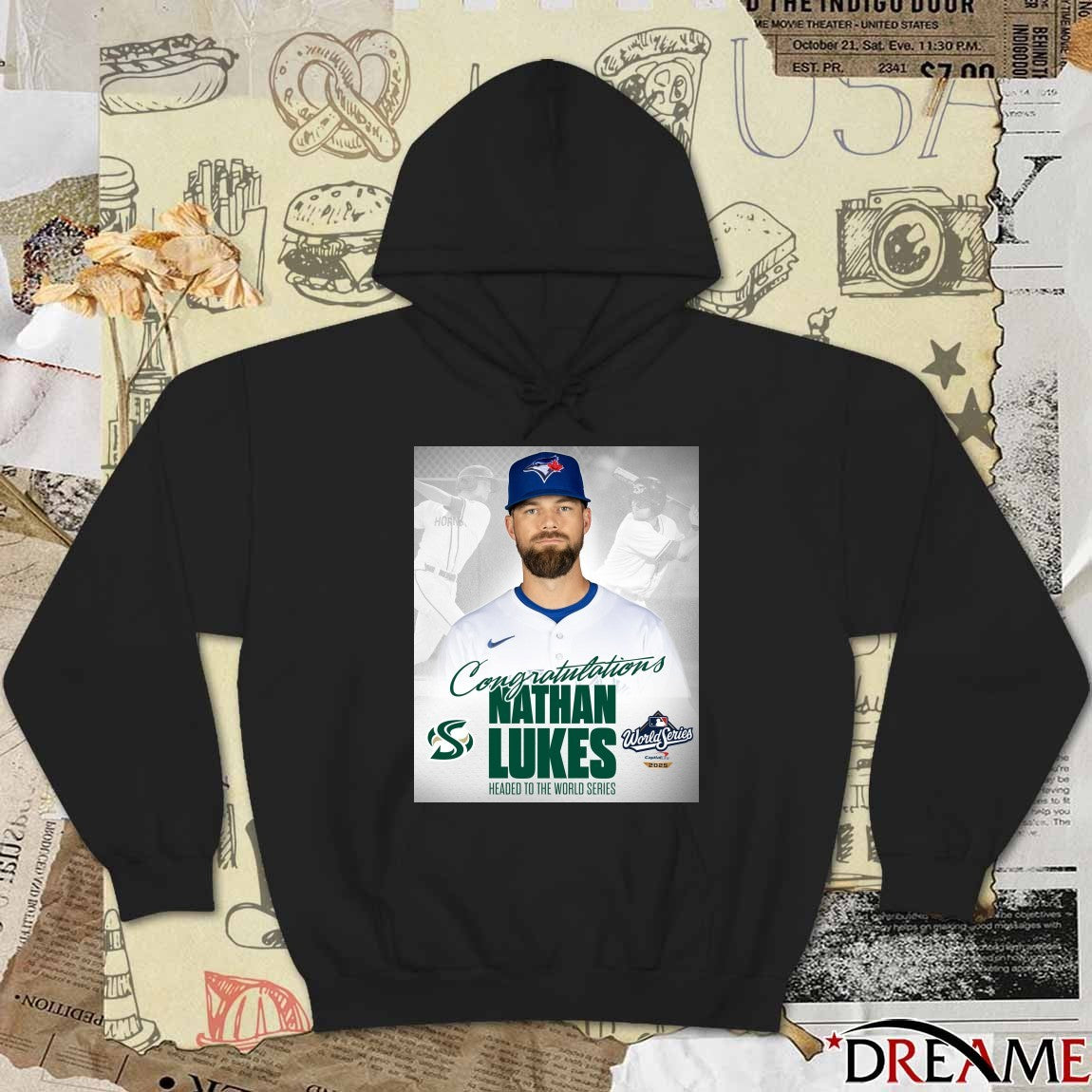 Congrats Nathan Lukes Headed To The World Series MLB Capital One 2025 Poster t-shirt
