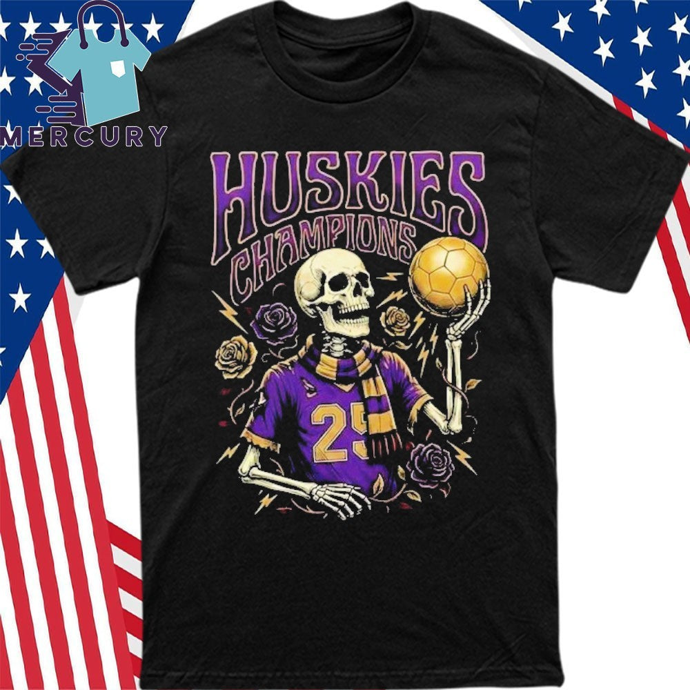 Congrats Washington Huskies Champion NCAA Division I National Championship 2025 College Cup On December 15 2025 Shirt