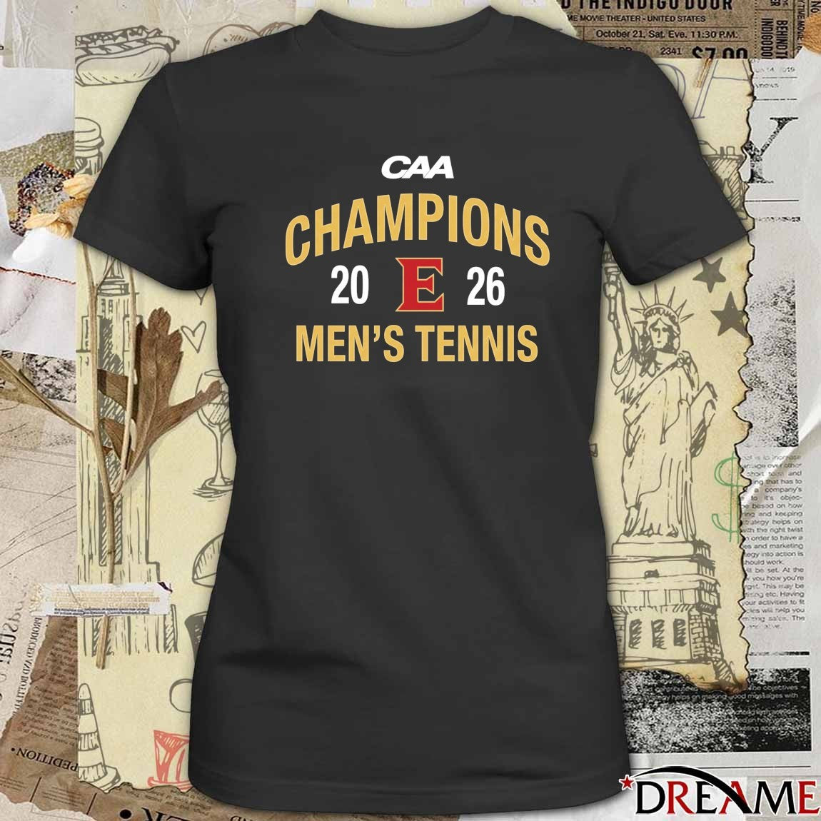 Congratulations Elon Tennis CAA Men’s Tennis Championship 2026 t-shirt