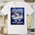 Congratulations Los Angeles Dodgers Back-To-Back World Series Champions 2025 From The LA Rams Poster t-shirt