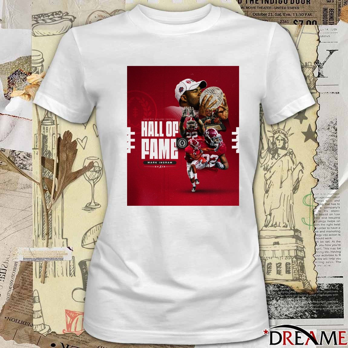 Congratulations Mark Ingram II 2025 NFF College Football Hall of Fame Class Alabama Football Poster t-shirt