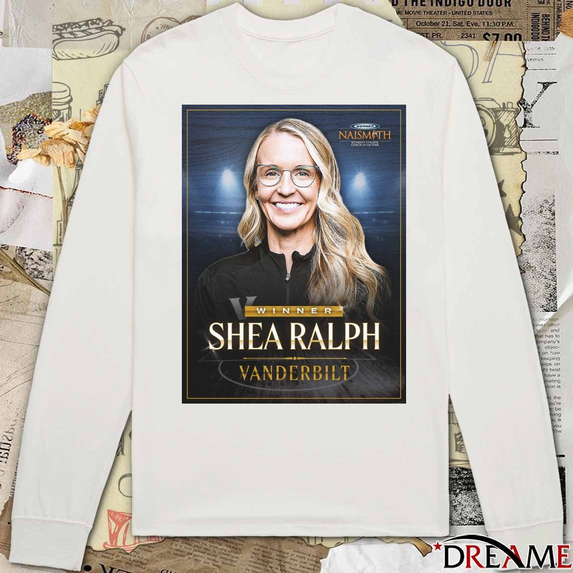 Congratulations to Shea Ralph 2026 Werner Ladder Naismith Trophy Women’s Coach Of The Year Poster t-shirt