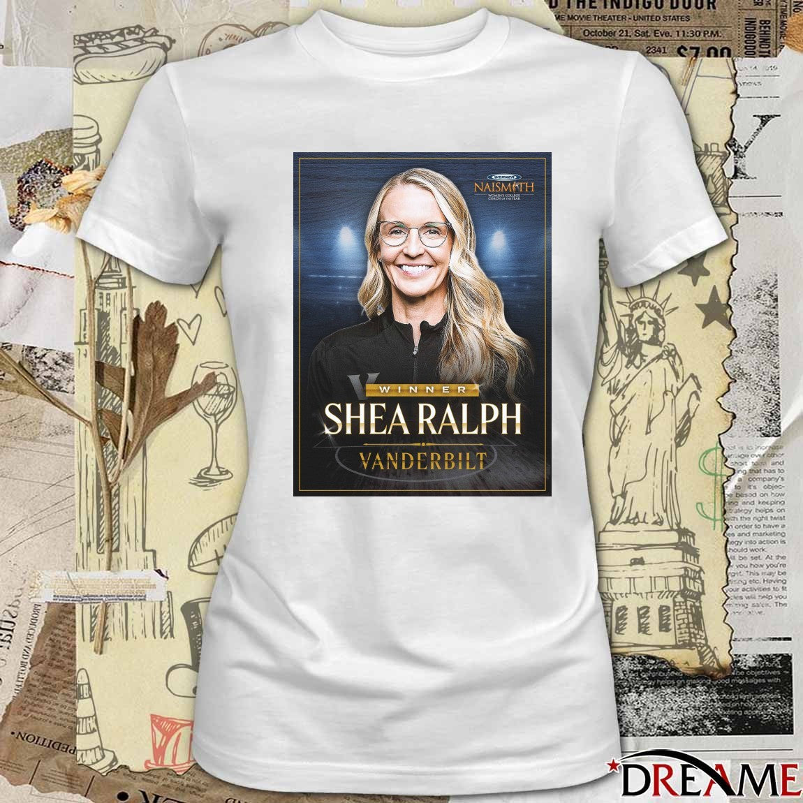 Congratulations to Shea Ralph 2026 Werner Ladder Naismith Trophy Women’s Coach Of The Year Poster t-shirt