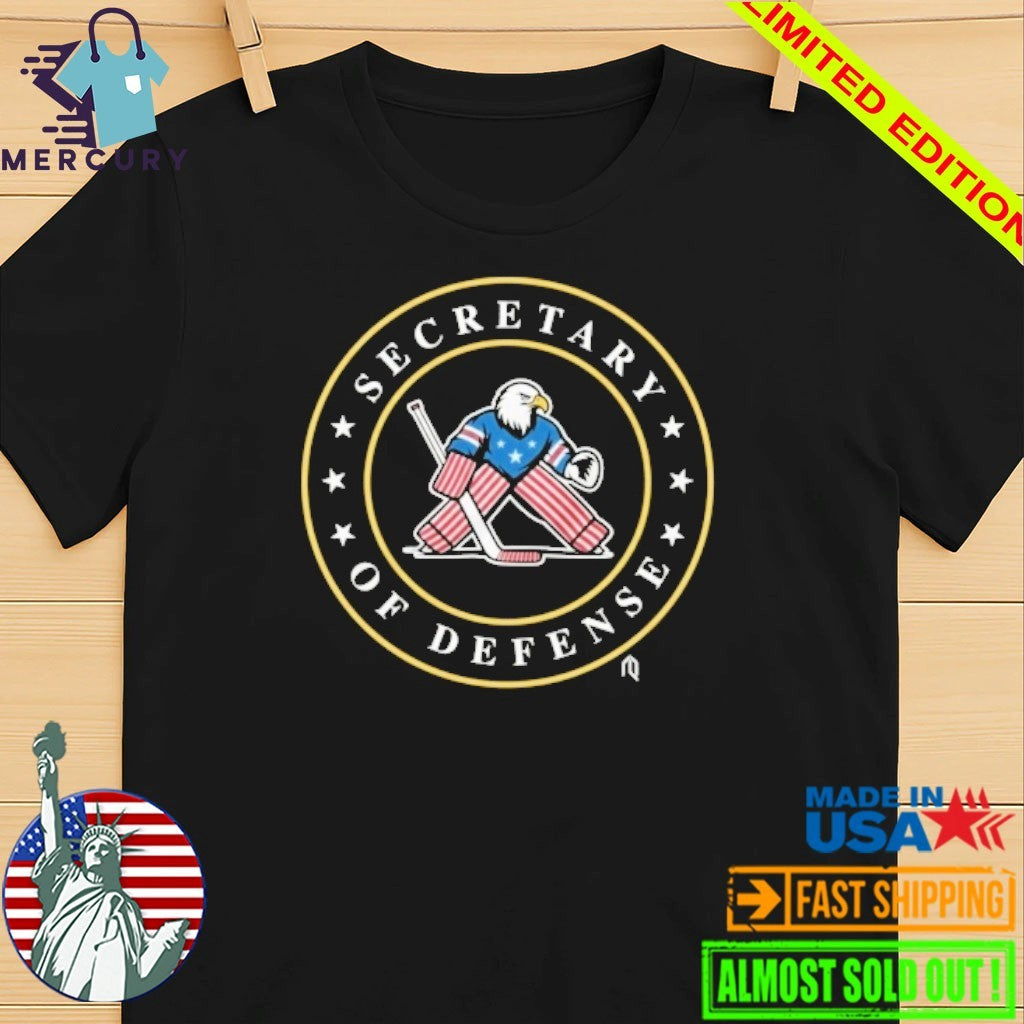 Connor Hellebuyck Secretary Of Defense Shirt