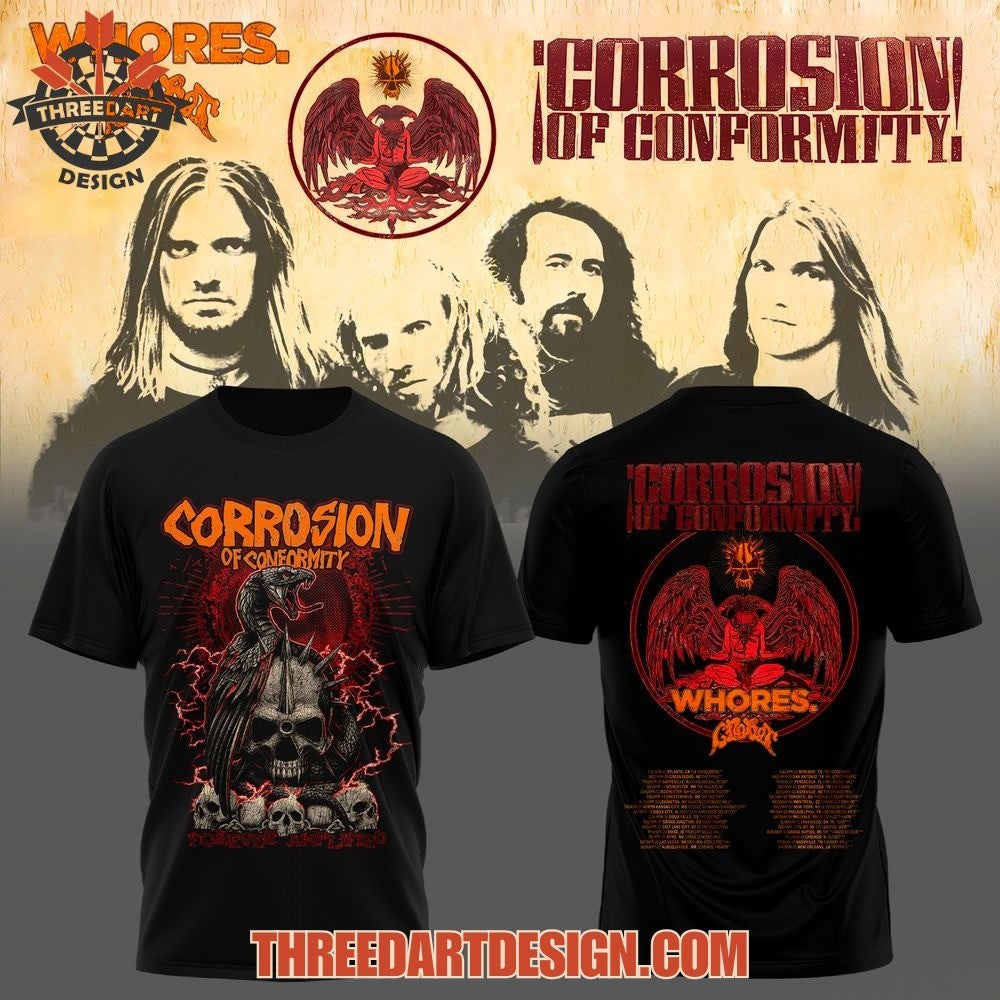 Corrosion Of Conformity Tour 2026 Shirt