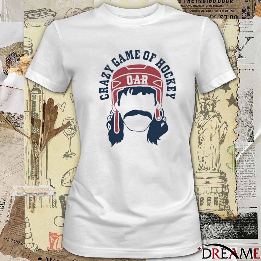 Crazy Game of Hockey O A R Painting 2025 t-shirt