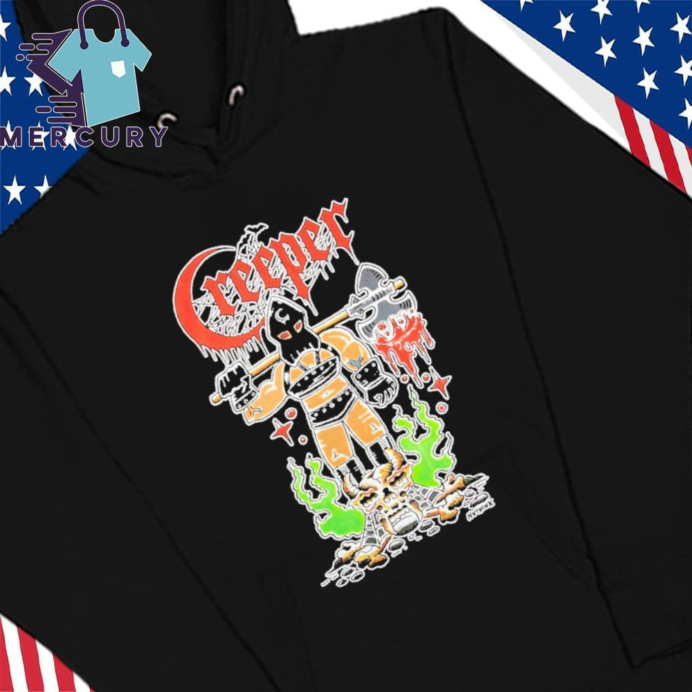 Creeper Mistress of Death Old School Shirt
