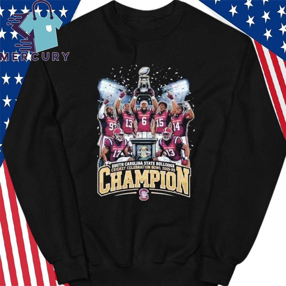 Cricket Celebration Bowl 2025 Championship South Carolina State Bulldogs Shirt