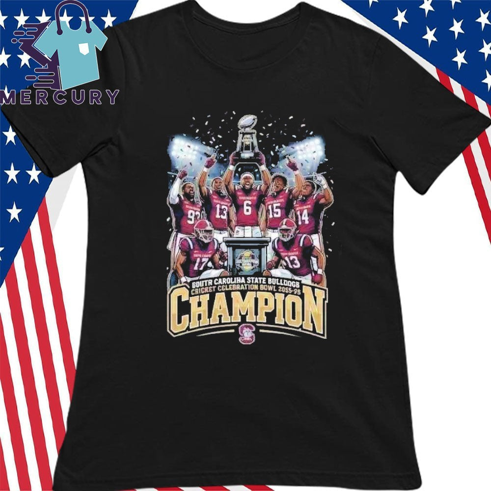 Cricket Celebration Bowl 2025 Championship South Carolina State Bulldogs Shirt