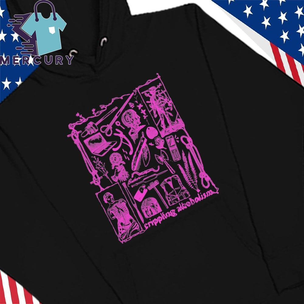 Crippling Alcoholism Camgirl Collage Shirt