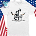 Ctt Oil Exploration And Cattle Midland Texas Shirt