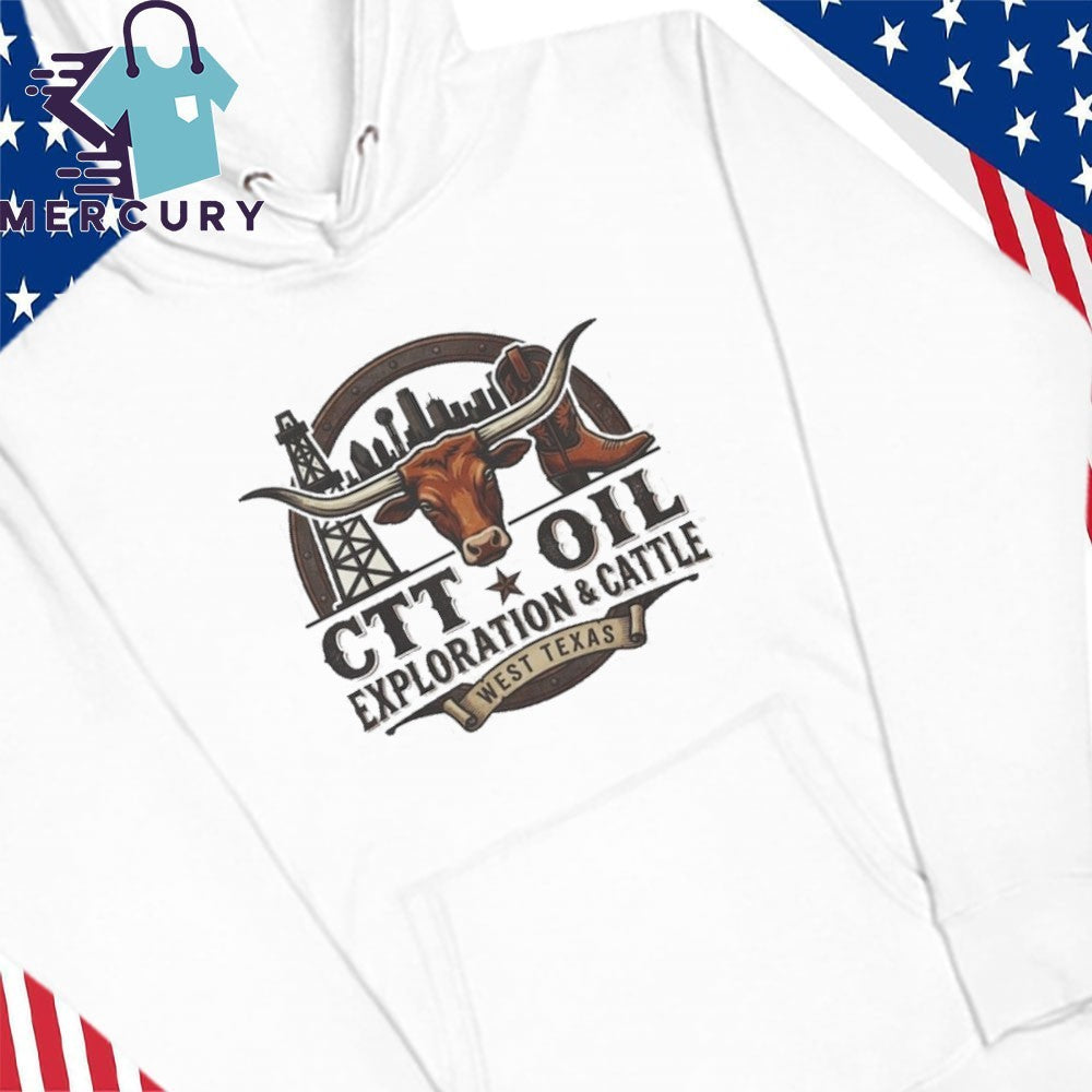 Ctt Oil Exploration & Cattle West Texas Landman Shirt