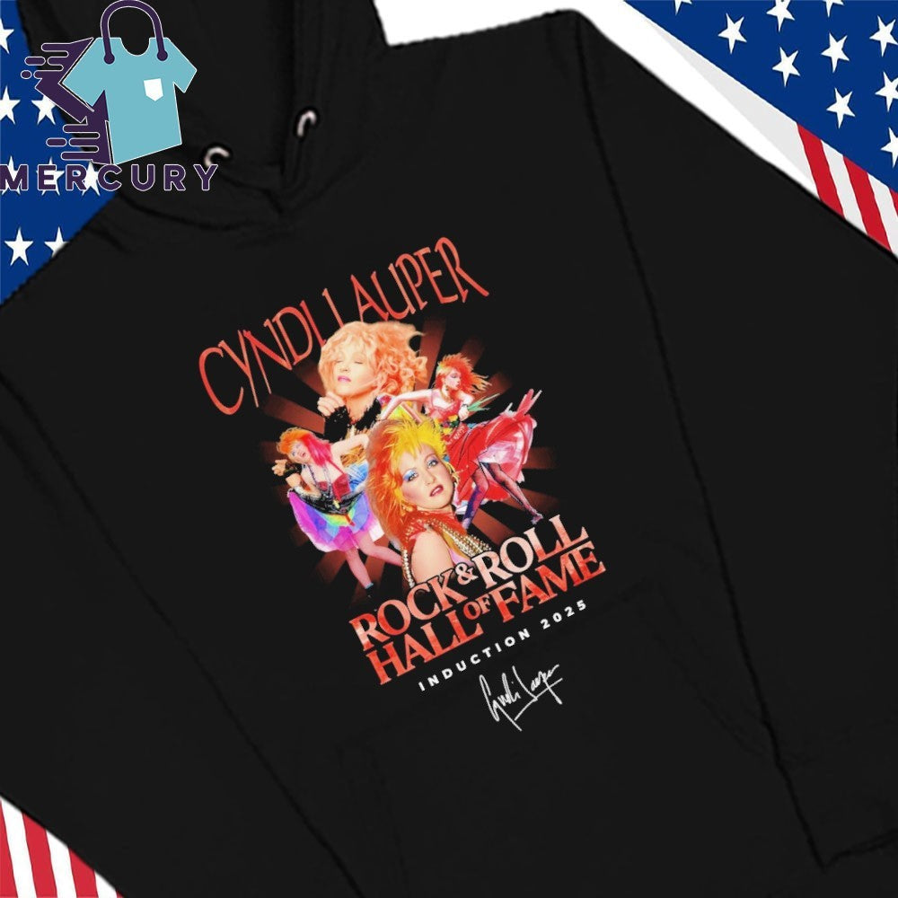 Cyndi Lauper Rock Roll Hall Of Fame Induction 2025 Shirt