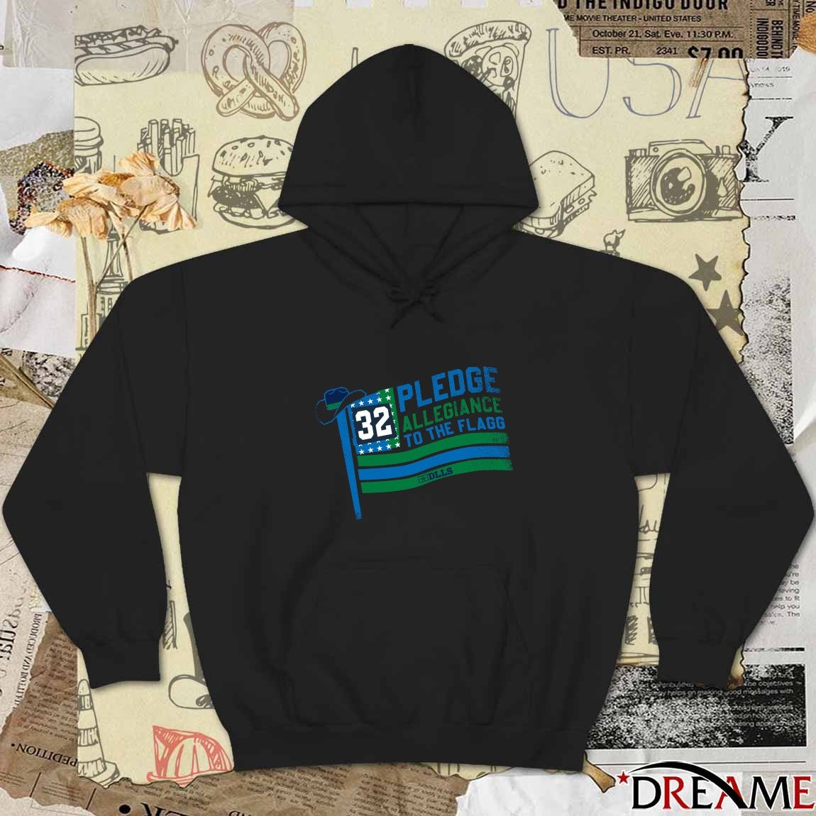 DLLS Pledge Allegiance To The Flagg 2026 t-shirt