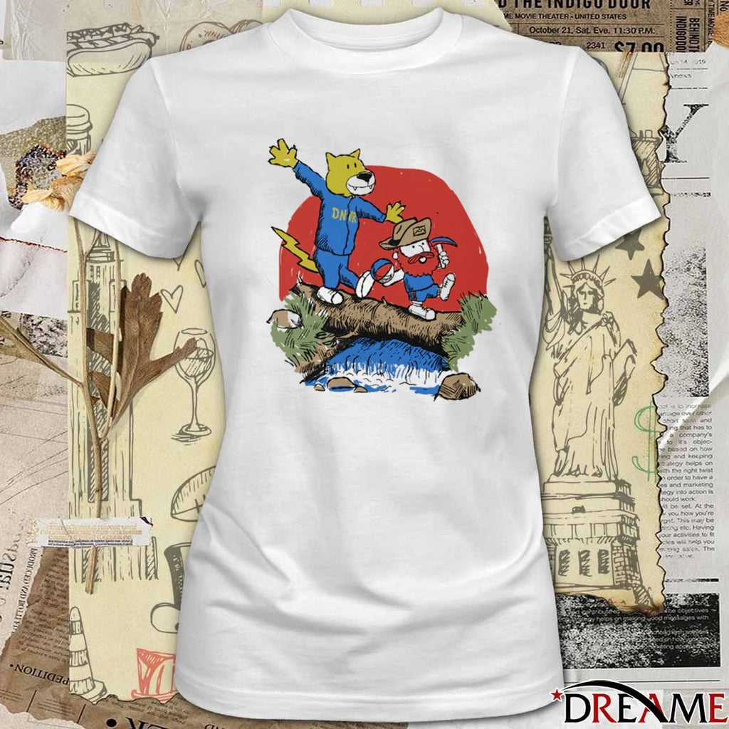 DNVR Denver Nuggets Men’s Basketball Cartoon Friends t-shirt