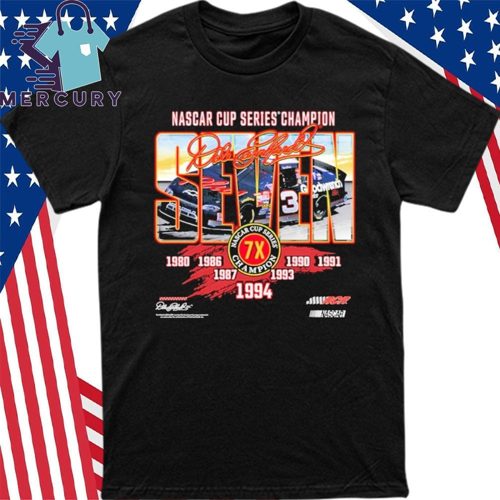 Dale Earnhardt Nascar Cup Series Champion Seven Shirt