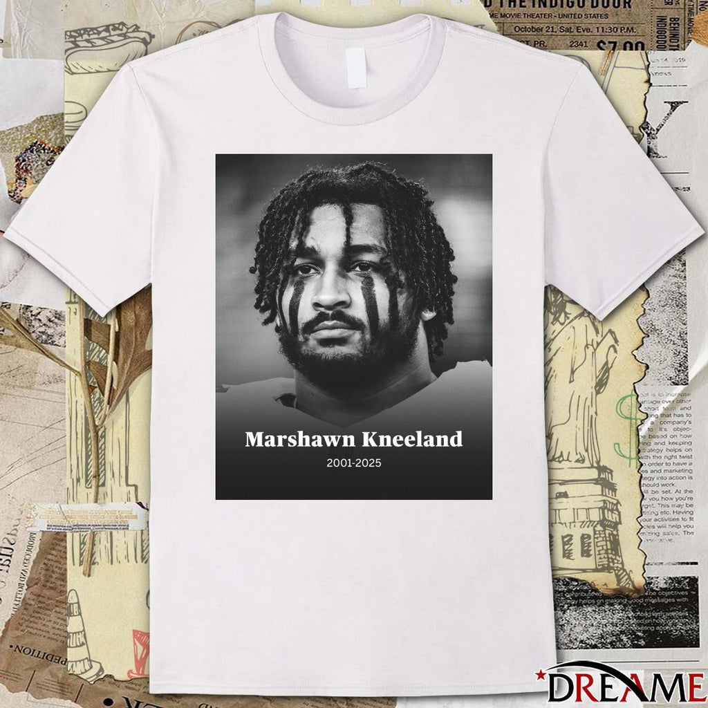Dallas Cowboys Defensive End Marshawn Kneeland Died Thursday Morning 2001 – 2025 Poster t-shirt