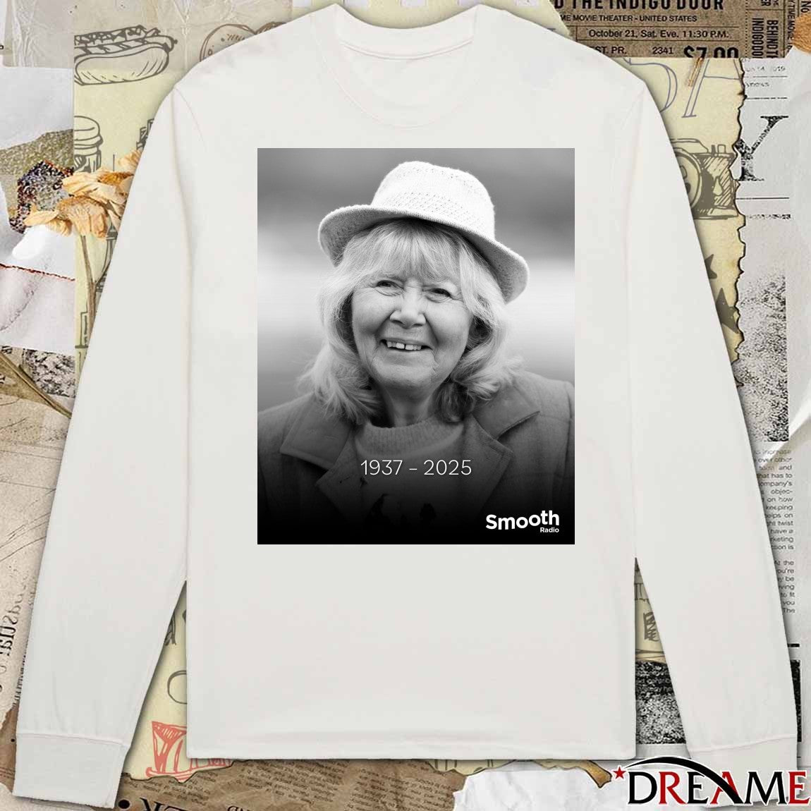 Dame Jilly Cooper Has Died Aged 88 1937 – 2025 Smooth Radio Poster t-shirt