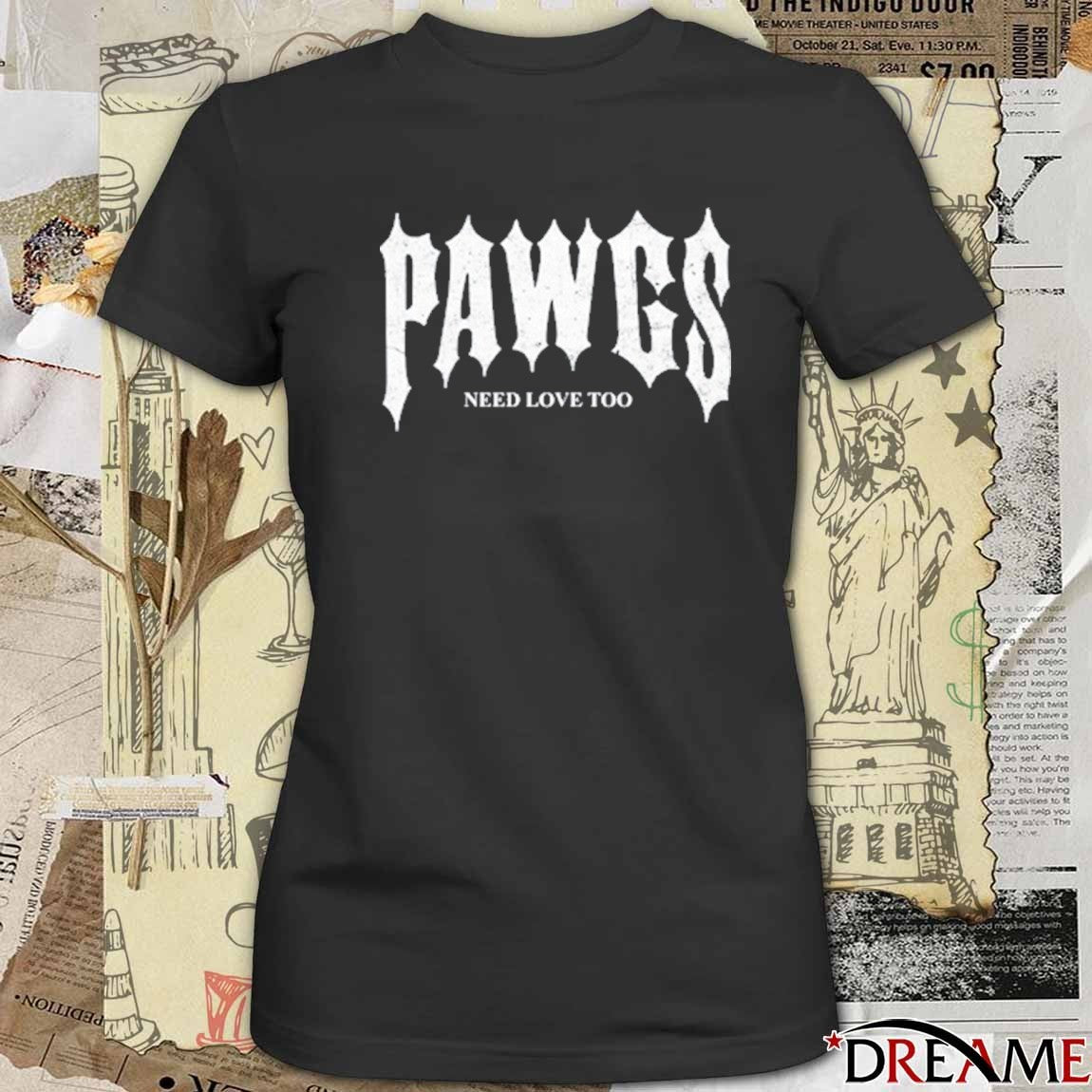Damson Idris Pawgs Need Love Too t-shirt