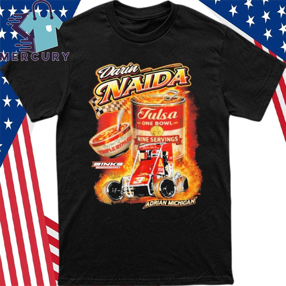 Darin Naida Tulsa One Bowl Nine Servings 2026 Chili Bowl Soup Run shirt
