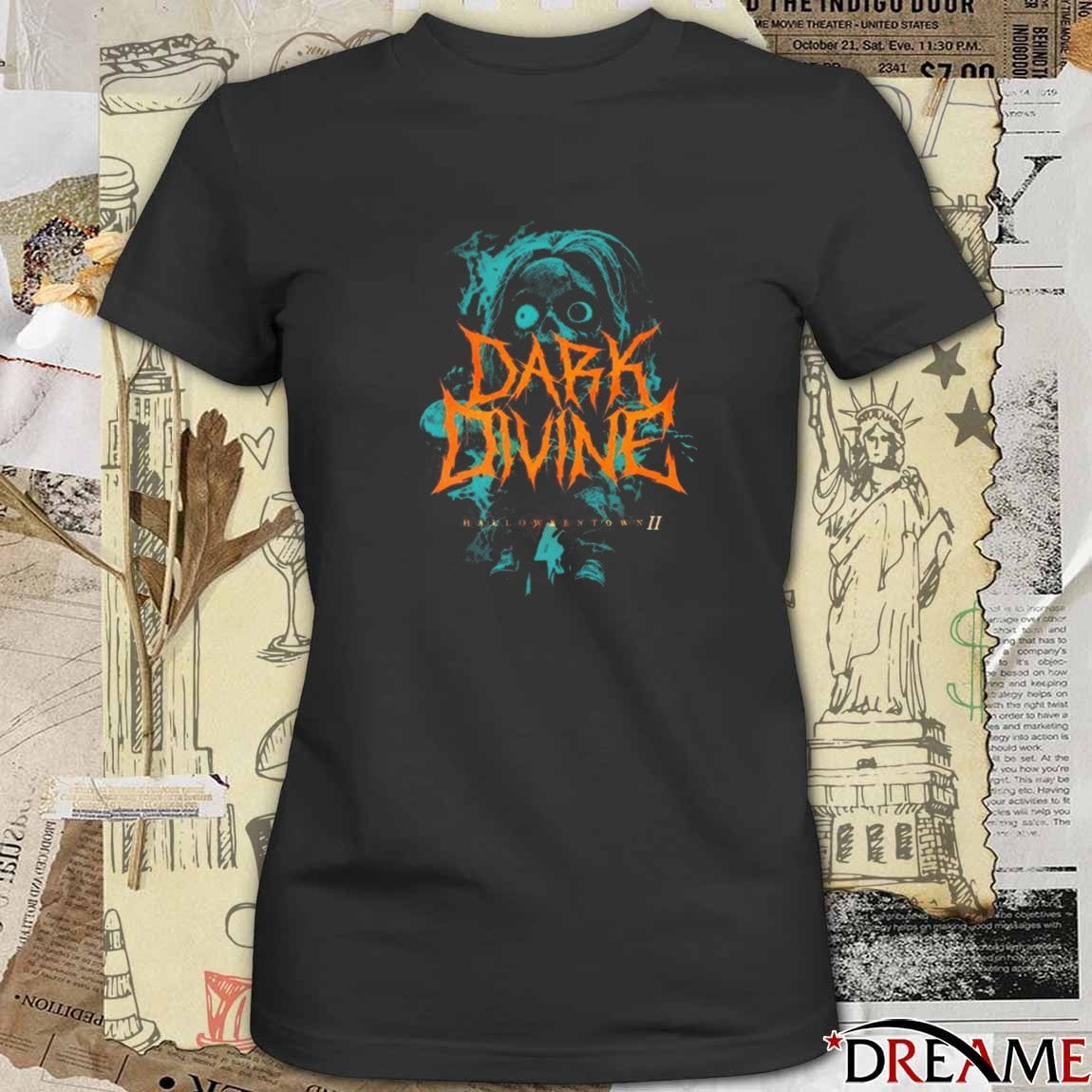 Dark Divine Halloween II Holiday 2025 Graphic t-shirt