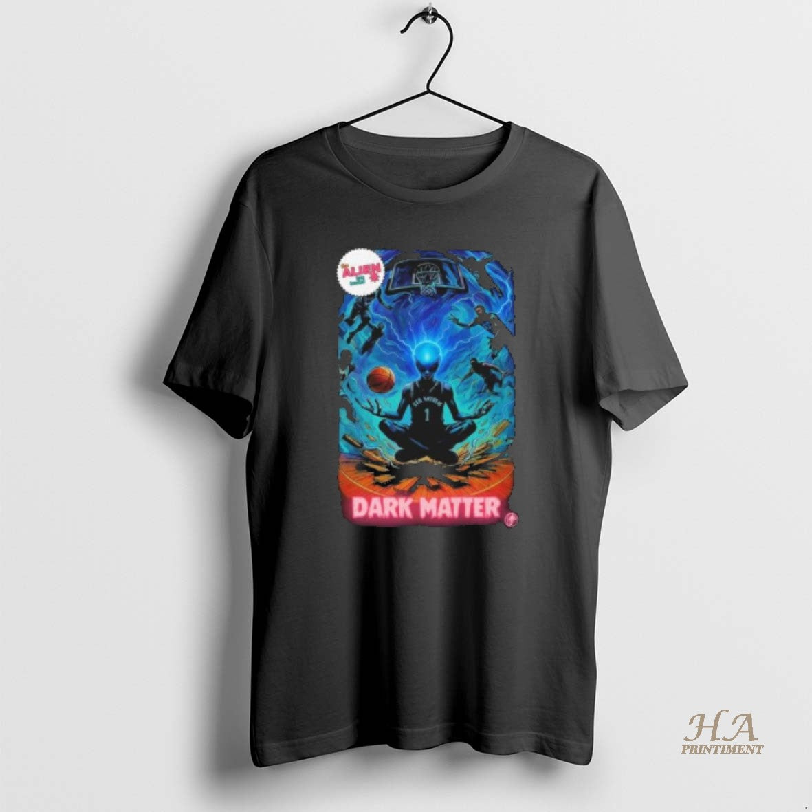 Official Dark Matter Alien San Antonio Spurs