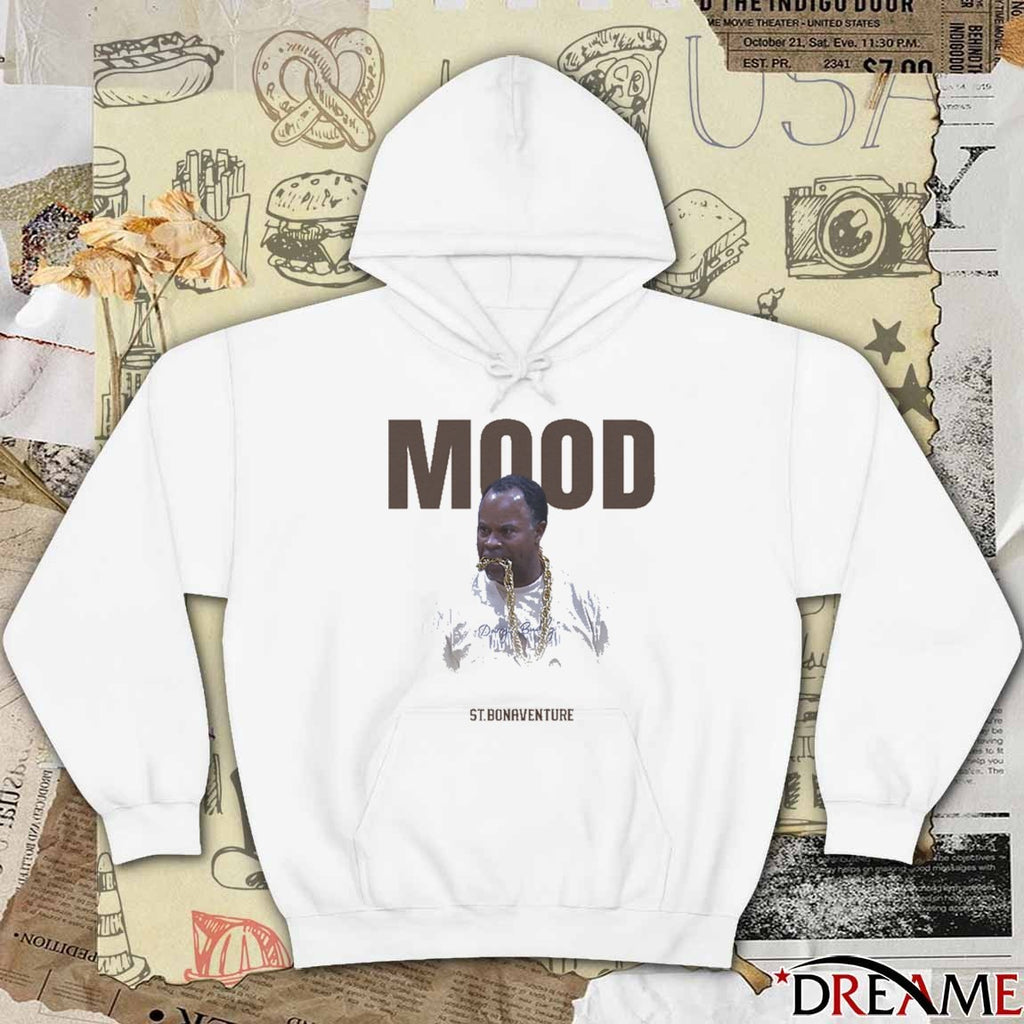 Darryl Simmons II Mood St. Bonaventure Bonnies t-shirt