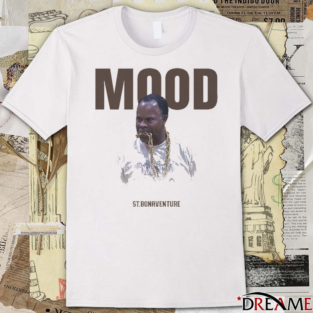 Darryl Simmons II Mood St. Bonaventure Bonnies t-shirt
