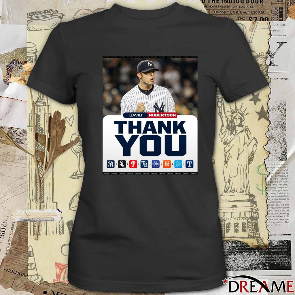 David Robertson Has Announced His Retirement After 17 Seasons Poster t-shirt