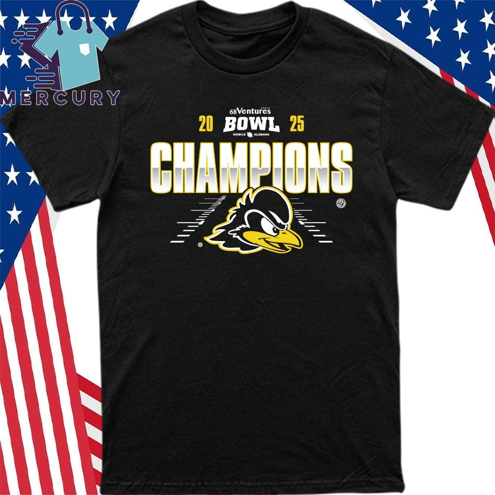 Delaware Blue Hens 2025 68 Ventures Bowl Champions Shirt