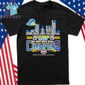 Delaware Fightin Blue Hens 68 Ventures Bowl Champions Skyline Shirt